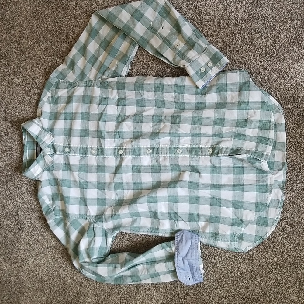 BANANA REPUBLIC CAMDEN FIT LONG SLEEVE BUTTON DOWN COLLARED SHIRT